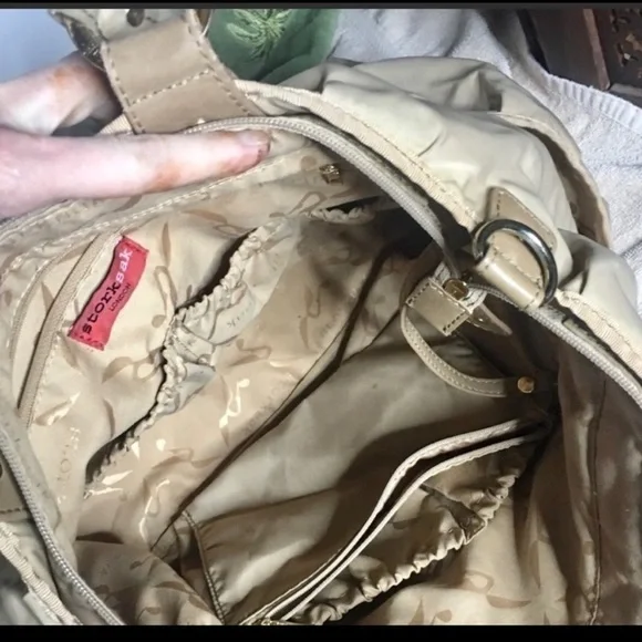 Storksack tan Diper bag
